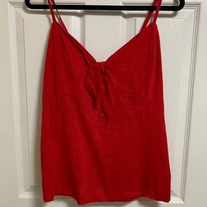 Red women top